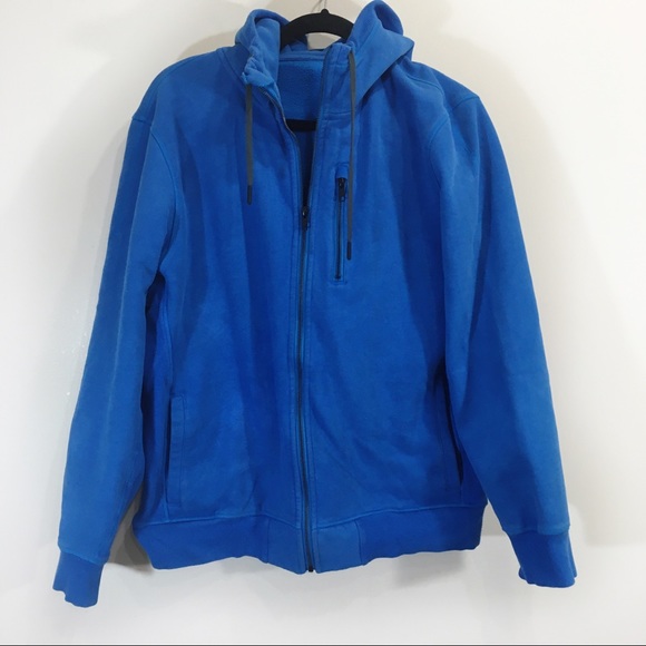 lululemon athletica Other - Lululemon Sz Large Blue Zip Up Hoodie Sweater